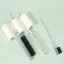 AFTEROF 3 Cái / bộ Bộ Bàn Chải Slick, Bàn Chải Lông Trong Suốt Chải Lông, Dụng Cụ Tạo Kiểu Cho Cạnh Mặt Sau Chải Lược Lược Đuôi Chuột