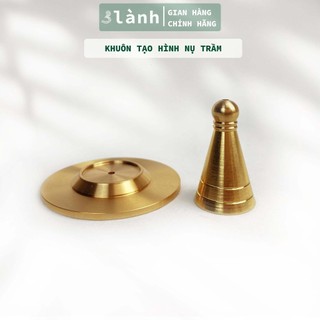 Khuôn Tạo Nụ Trầm 3 Lành Hình Chóp Đồng Nguyên Chất Tạo Khối Hình Chóp Dễ Dàng Xông Trầm