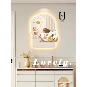 Đồng Hồ 3D LED Mèo Con Dễ Thương Trang Trí Nhà Cửa Phòng Phủ, Nhà Trẻ, Mẫu Giáo, Quà Tặng Người Thân