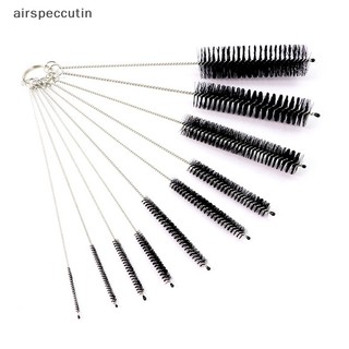 Airspeccutin Bộ Cọ Vệ Sinh Ống Hút Bằng Sợi nylon Và Inox Mềm Mại Tiện Dụng
