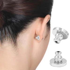 BTF 4 Chiếc Phong Cách Nâng Bông Tai Thoải Mái Khóa Cho Bông Tai Bông Tai An Toàn Earnut