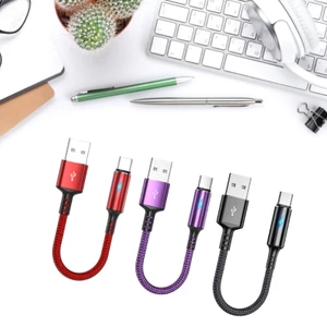 OXXGGKAO Cáp dữ liệu sạc USB C sang USB Độ trễ thấp Mất tín hiệu tối thiểu 25cm 9 84in