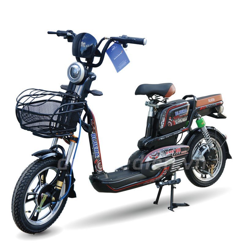 Xe đạp điện Bluera Fast 10 chính hãng mở khóa bằng smartkey | Shopee ...