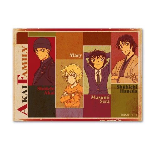 Móc khóa Detective Conan Subaru Okiya Akai Shuichi Sera Mary Shukichi Phụ kiện trang trí túi xách Balo