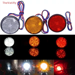 1 Đèn Phanh 24 Bóng led Hình Tròn Gắn Đuôi Xe Hơi / Xe Máy