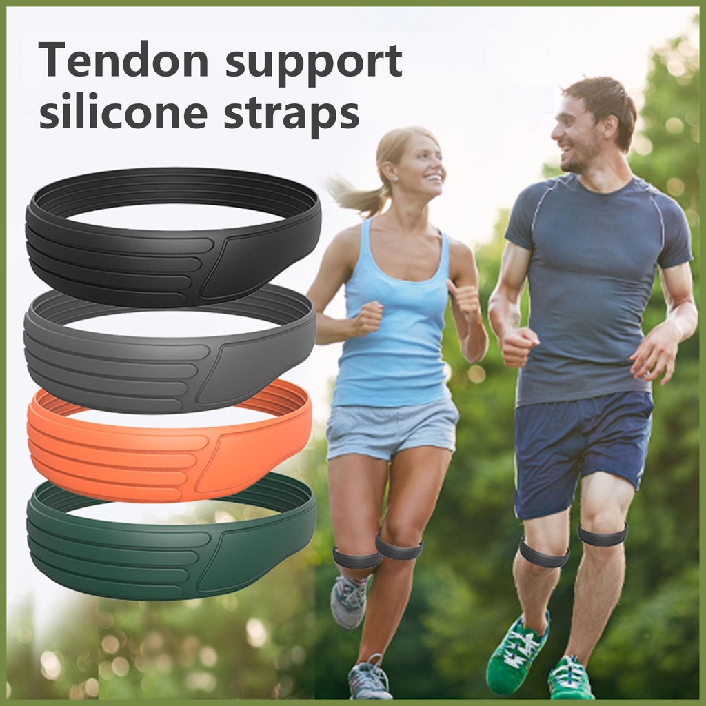 Đai Quấn Bảo Vệ Đầu Gối Bằng Silicon Mềm Dày Dặn Khi Chơi Bóng Rổ