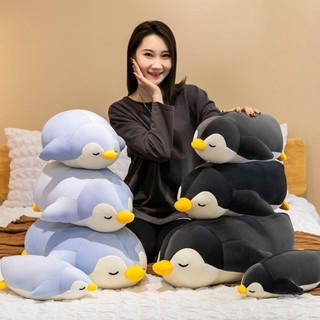 Búp bê chim cánh cụt sang trọng JKDESIGN, Búp bê động vật nhồi bông 35 / 50cm, Đồ chơi nhồi bông đệm sang trọng
