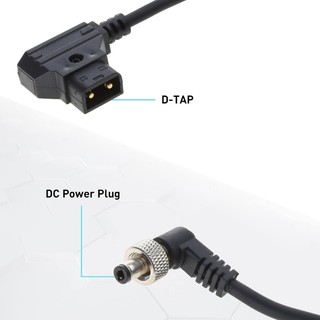 Charmantcc1 DTAP Nam Cổng V sang DC2 5 2 1 Nam cho Màn hình Atomos Chuyển đổi nguồn máy ảnh