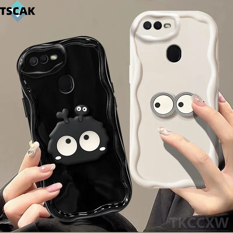 Ốp Điện Thoại TPU Mềm Chống Sốc Họa Tiết Hoạt Hình 3D Dễ Thương Cho OPPO A3S A5 AX5 A5S AX5S A7 AX7 A12 A12e A12S A8 A31 F9 Pro