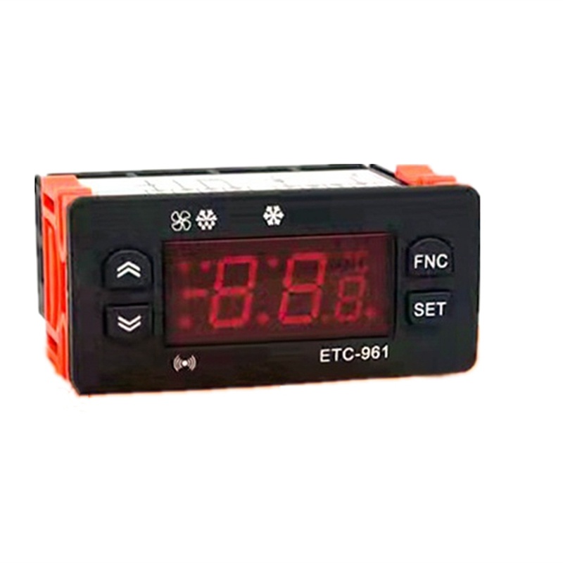Etc-961 Bộ Điều Khiển Nhiệt Độ Nhiệt Độ Điều Khiển Độ Ẩm Nhiệt Kế Máy Đo Độ Ẩm Báo Động Lạnh 220V Cảm Biến NTC