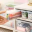 Hộp lưu trữ văn phòng phẩm TUYỆT VỜI, Đồ dùng văn phòng phẩm Máy tính để bàn Bút chì, Hộp đựng bút dung lượng lớn trong suốt đa chức năng Văn phòng trường học