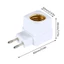 Đế đèn YOFFOR 1 / 2 Cái, ổ cắm bóng đèn chuyển đổi phích cắm EU