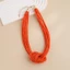 Dây câu 13 lớp phóng đại 13 lớp thời trang châu Âu và Mỹ, vòng cổ thắt nút hạt gạo, dây chuyền xương đòn