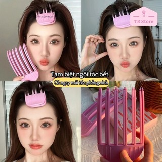 [Nhiều màu] Kẹp Phồng Chân Tóc Hàn Quốc (Mẫu Mới) - Lược Tạo Kiểu Mái Bay Bồng Bềnh Tự Nhiên