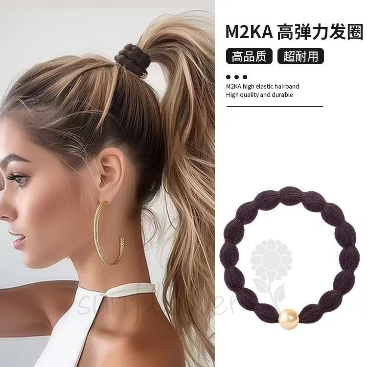 5 Chiếc Doudou Tóc Đầu Dây Phụ Kiện Tóc Đuôi Ngựa Cao Dụng Cụ Tiện Dụng