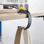 Giá đỡ ví BAMBOOB, Móc treo tường di động, Giá treo túi xách trang trí đa chức năng có thể tháo rời để bàn