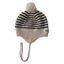 XGB Dễ Thương Pom Đan Mũ Trẻ Em Ấm Nắp Bonnet Thời Trang Sọc Mũ Beanie Chống Gió Ngoài Trời Cần Thiết Cho Bé Gái Và Bé Trai