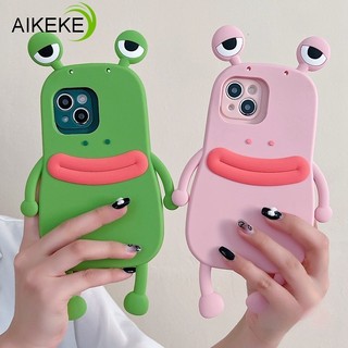 Ốp Điện Thoại silicone Mềm Hình Ếch 3d Cho samsung galaxy s22 s21 s20 s10 s9 s8 + s22 s21 S20U s21 s20 fe s10e note 10 S10L a91 a81 a72