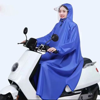 Áo Mưa Mở Rộng Dày Dặn Có Gương Che Phủ Cho Trẻ Em / Người Lớn