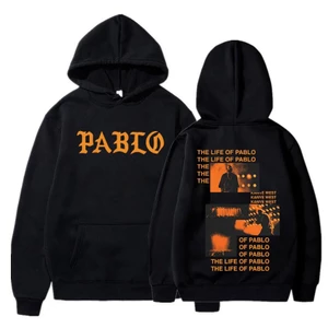 Áo hoodie Oversize In Chữ rapper kanye west album the life of pablo Phong Cách hip hop Đường Phố Thời Trang Cho Nam Và Nữ