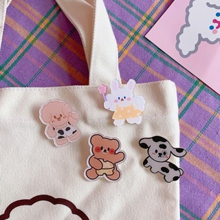 MEOWU Ghim Cài Balo, Ghim Cài Quần Áo, Huy Hiệu Cài Balo Dễ Thương Cài Túi Xách