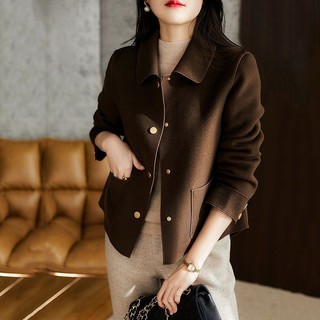 Áo Khoác Ngắn Dáng Rộng Thời Trang Xuân Thu 2023 Cho Nữ