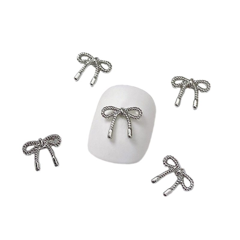 ⚝⚝Richh Set 10 Phụ Kiện Trang Trí Móng Tay Hình Bướm 3D Đẹp Mắt