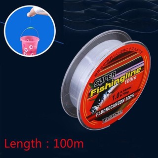 [Giao hàng từ Việt Nam] EARTHLYCO 100m 100% Fluorocarbon Nylon PA Dây giải quyết bền 0,8-6LB