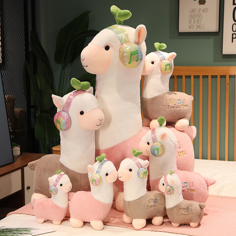 Rytanda Thú Nhồi Bông Hình Lạc Đà alpaca Dễ Thương Cho Bé