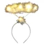OXXGGKAO LED Angel Wing Halos Hairband Music Concert Halloween Party Headband cho bé gái