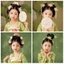 Bộ kẹp tóc phong cách DELMER, Que tóc Hanfu tua rua ngọc trai, Công cụ thiết kế kiểu tóc hoa hợp kim cổ điển