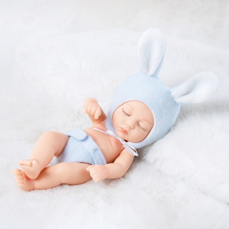 Set 7 Búp Bê Em Bé Bằng silicone