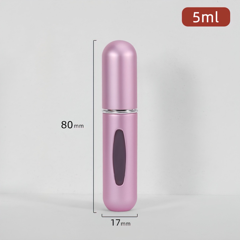 Chai chiết nước hoa Tự Động/ Ống đựng nước hoa Chiết Đáy Trực Tiếp dạng nhấn 5ml