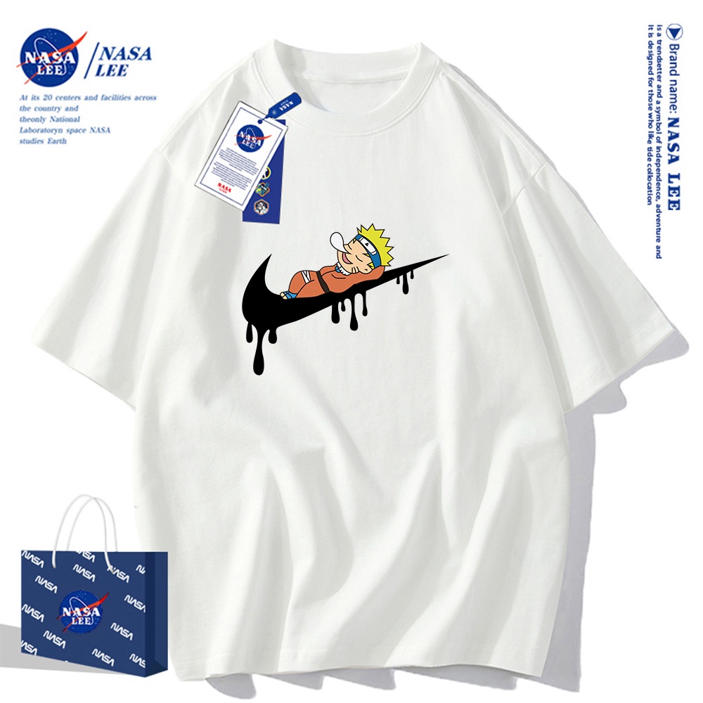 Nasa Áo Thun cotton Tay Ngắn Dáng Rộng Thời Trang Mùa Hè 2023