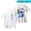 YB1 Genshin Tác Động Furina Áo Thun Anime Unisex Tee Cosplay Focalors Áo Sơ Mi Đồ Họa Tay Ngắn Hàng Đầu Thường Ngày Plus Kích Thước BY1
