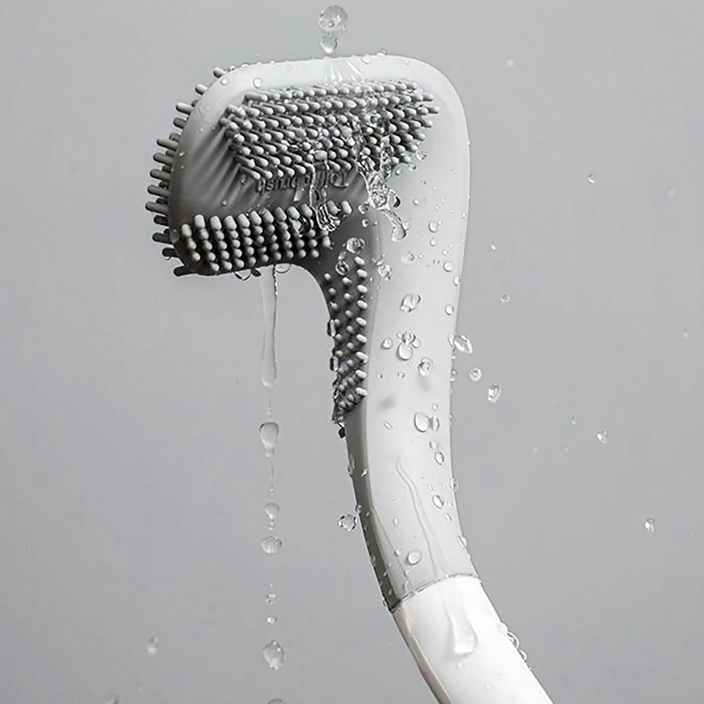 Giá sỉ - Chổi Cọ Nhà Vệ Sinh, Cây Cọ Toilet Bồn Cầu Bằng Silicon Mẫu Mới - FETA