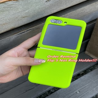 Ốp Điện Thoại Silicon Dẻo Màu Dạ Quang Nắp Gập Kèm Móc Treo Cho samsung galaxy z flip 3 z flip 4 5 z flip 4 5