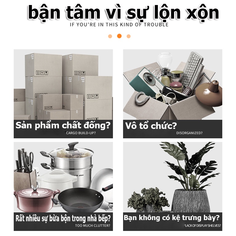 SUNNY Kệ Sắt V lỗ đa năng 3/4/5 tầng lắp ghép đựng đồ Nhà tổ chức nhiệm vụ nặng nề