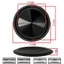 Loa 90mm Màng tản nhiệt Bass Phụ kiện loa siêu trầm cho rạp hát tại nhà DIY