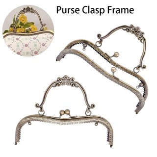 Ví Khung Kiss Clasp, Túi Phần Cứng Ví Kim Loại Khung Khóa, Mini Vintage Túi Khóa DIY Craft