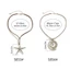 GODD Hợp Kim Sao Biển Vòng Cổ Phong Cách Kỳ Nghỉ Conch Mặt Dây Chuyền Vòng Cổ Sao Biển Cổ Choker Độc Đáo Jewelr