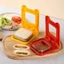 TOPTOOLCX DIY Sandwich Cắt Khuôn, Hộp Cơm Trưa Bằng Thép Không Gỉ Trang Trí Bánh Mì Nướng Khuôn Bánh Mì, Sáng Tạo Nhiều Hình Dạng Sealer Flip Sandwich Dụng Cụ Cắt Dụng Cụ Nướng Bánh