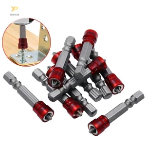 Magnetic Screwdriver Bit Cross-head Electric Drill Screw Driver Bits 1/4'' Hex