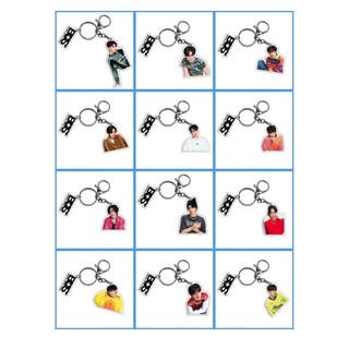 4Eve BUS DICE Acrylic Key Chain Thai idol group Transparent Keyring Hanging Up Keychain TPOP key ring On Sale JY