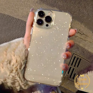Vỏ bột lấp lánh sang trọng thời trang đơn giản Tương thích cho IPhone 16 11 15 14 13 12 Pro Max 7Plus XR 15 16 7 6s 8 6 14 Plus X XS Max SE 2020 Vỏ mềm chống sốc trong suốt