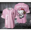 SY3 Hello Kitty Sanrio jersey đồng phục bóng chày mùa hè dáng rộng thoáng khí Áo thun YS3