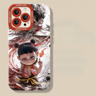 Ốp điện thoại Movie Devil Boy vẽ thời trang cho iPhone16 / 15 / 14 / 13 / MINI / 12 / 11 / Pro MAX / X / XS / XR / 7 / 8 / 6 Vỏ bảo vệ toàn diện bằng silicon lỏng chống sốc và chống rơi