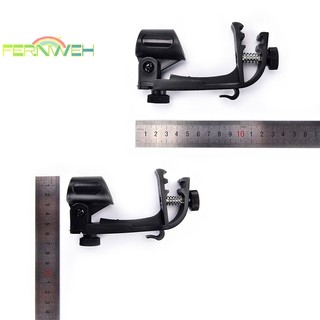 [fernweh] 1 Kẹp Micro Bằng Nhựa Có Thể Điều Chỉnh Gắn Trống [Mới]