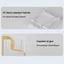 Hộp chống nước ổ cắm NOTE1, Vỏ bảo vệ công tắc tự dính bằng nhựa, Nguồn cung cấp ổ cắm điện 86 loại Hộp chống văng treo tường Phòng tắm