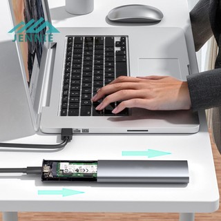 Hộp m2 nvme ssd case 10gbps hdd box m.2 ngff ssd Sang usb 3.1 ngff type-Ca Cho m.2 ssd 2230 2260 2280 [Jennie1Vn]